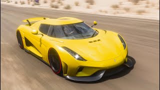 Koenigsegg Regera  Forza Horizon 5  Car Review  Gameplay [upl. by Apurk]