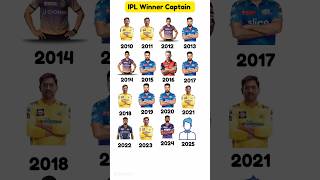 Ipl winner all captain cricket viratkohli cricketlover ipl trending viral [upl. by Hands]