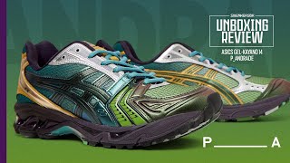 UM ASICS INSPIRADO EM BESOURO SIM  UNBOXINGREVIEW ASICS GELKayano 14 x PAndrade [upl. by Atsugua]