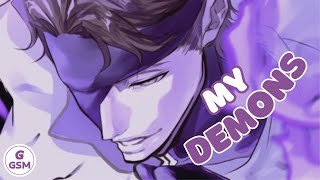 Nightcore  My Demons Starset  Lyrics [upl. by Gothard852]