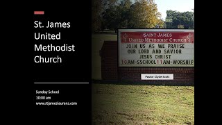 10132024 1000am St James united Methodist Church Laurens SC wwwstjameslaurenscom [upl. by Shandra]