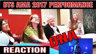 BTS 2017 AMA PERFORMANCE REACTION [upl. by Cerracchio]