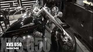 Fifties Classic Bobber XVS 650 Build 1 Intro [upl. by Ainoloppa]