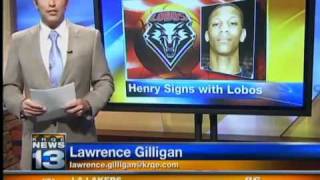 UNM Lobos Basketball Recruit gives commitment [upl. by Itsim156]