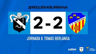 SC Requena 22 CD Burriana  Resumen J6  Lliga Comunitat Nord [upl. by Thornie]