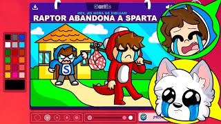 ¡REACCIONA a Los DIBUJOS más TRISTES de GARTIC PHONE 😭🎨 con SPARTA356 y RAPTORGAMER [upl. by Ajani]