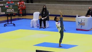 6th Asian Taekwondo Poomsae Champs 2021  UNDER 30 INDIV FEMALE  PHILIPPINES  PYONGWON [upl. by Brander602]