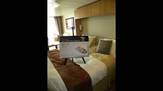 Celebrity Eclipse Deluxe Ocean View Cabin With Veranda [upl. by Papageno]