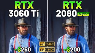 10 Games on RTX 3060 Ti vs RTX 2080 SUPER in 2024  1080p amp 1440p [upl. by Ocko392]