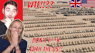 BRITISH MUM REACTS  5 Reasons You Shouldnt Mess With The USA [upl. by Alister568]