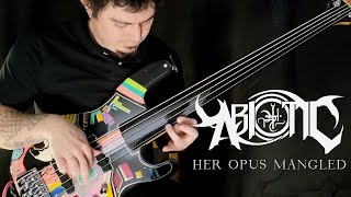 Abiotic  Her Opus Mangled Feat Jared Smith of Archspire Guitar  Bass Playthrough [upl. by Snoddy]