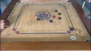 carrom Mastercarrom kingfitbest carrom match [upl. by Nauqes]