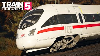 Train Sim World 5  Operating BR 411 DB  Fulda  Frankfurt Main Hbf [upl. by Parrisch]