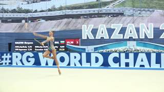 Александра Солдатова  Булавыфинал 1950 WCC Kazan 2018 [upl. by Halyahs]