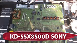 KD55X8500D Sony 4K TV motherboard servicingSony TV repair এলইডি টিভি সার্ভিসিং [upl. by Ayahsey785]