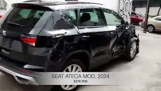 AutoComercia SEAT ATECA 2024 Autos Accidentados [upl. by Tabitha]