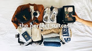 Packing a CARRY ON Suitcase like a PRO ✈️ the best way to pack a suitcase for travel 2024 [upl. by Denni]