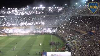 Boca riBer Sud14  RECIBIMIENTO [upl. by Innavoig]