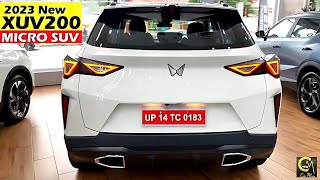 XUV 200 New Model 2023 🔥 Launched Price amp Features  HINDI [upl. by Tohcnarf]