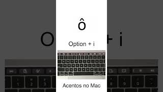 Acentos no Mac shorts dicas mac [upl. by Loleta]