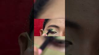 Green eye lookgreeneye makeup eyemakeuptutorial shorts [upl. by Nitin82]