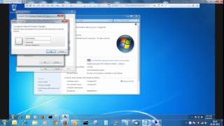 How To Join Windows 7 To Domain  Windows Server 2012 [upl. by Manthei]