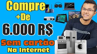 SAIBA como Comprar na INTERNET Sem CARTÃO DE CRÉDITO NO BOLETO PARCELADO [upl. by Emearg288]