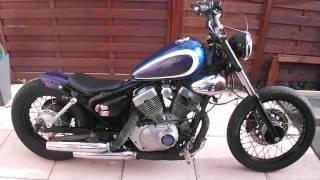 virago 125 bobber [upl. by Lichtenfeld780]