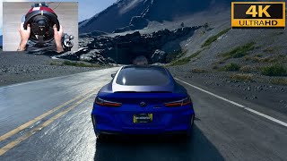 The Crew Motorfest  BMW M8 COMPETITION COUPE  Test Drive with Steering Wheel  4K [upl. by Rodina]