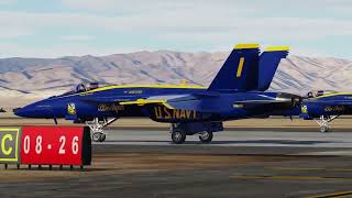 Virtual Blue Angels Live Practice 3724 [upl. by Huston684]