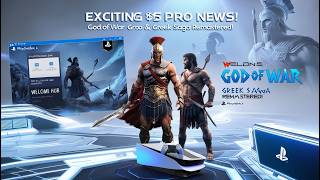 PLAYSTATION 5  AMAZING PS5 PRO NEWS   GOD OF WAR GREEK SAGA PS5 RELEASE DATE  PS5 UI UPDATE NEW… [upl. by Thorley]