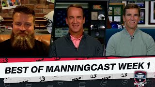 Best of the ManningCast Week 1  Monday Night Football with Peyton amp Eli [upl. by Umeh]