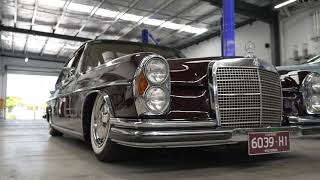 Bagged W108 MercedesBenz 280S [upl. by Nuahsed984]