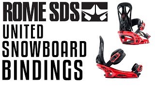 2018 Rome United Snowboard Bindings  Review  TheHousecom [upl. by Bullivant]