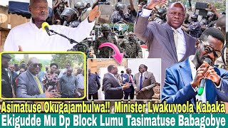 Asimatuse Okujambulwa Minister Wa Museveni Avodde Kabaka Bamutute Talinya Dp Eweddewo [upl. by Sikras600]