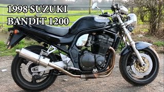 Motorcycle Review  1998 Suzuki Bandit GSF 1200  Big Beefy Ugly and Fun [upl. by Blen]