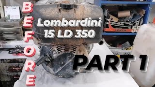 LOMBARDİNİ 15 LD 350 rektefe yapımı Part1 iyi seyirler [upl. by Eerized]