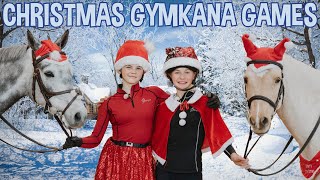 CHRISTMAS GYMKANA PONY GAMES HARLOWS VLOGMAS [upl. by Inama]