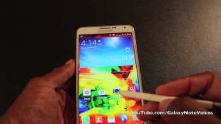 Galaxy Note 3 Tip S Pen Setup [upl. by Linn]