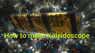 How to make Kaleidoscope I Kaleidoscope I Mirror effects I School Project work [upl. by Cristi]