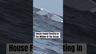 Fishermen find a house floating in the middle of the ocean shorts short crazy fishing video [upl. by Marigolda]