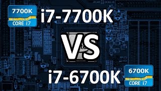 i77700K vs i76700K  Comparison and benchmarks [upl. by Druce]