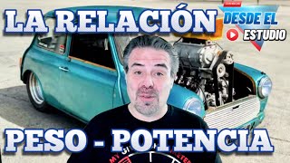 La relacion peso  potencia en los autos [upl. by Berardo996]