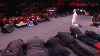 Benny Hinn bows before God 1 [upl. by Pain]