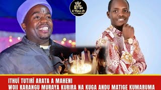 KARANGU WA MURAYA GUTARIRIA UHORO MAKIRIA WIGIĪ JOHN APPLE [upl. by Dnalyag]