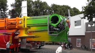 Opbouw Inversion XXL Kermis Wijchen 2012 [upl. by Rannug105]