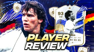 93 TOTY ICON MATTHAUS SBC PLAYER REVIEW  FC 24 Ultimate Team [upl. by Salisbury852]