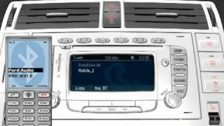 Ford Travelpilot FX Sistema di navigazione Collegamento del telefono cellulare [upl. by Stillas]