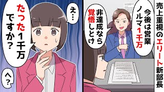 異動してきたエリート新部長「ノルマ設定してビシビシやるぞ！出来ない奴は排除するｗ」その後エリートの化けの皮が剥がれて涙目ｗ【スカッとする話】 [upl. by Hibbert]