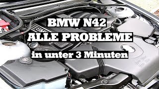 BMW ALLE PROBLEME N42 KAUFBERATUNG Vanos Steuerkette KGE Ventilschaftdichtung [upl. by Carlos800]